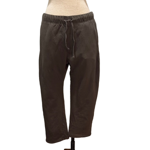 MNML sz M grey green elastic waist sweatpants